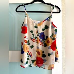 Cabi Floral Print Camisole Top S